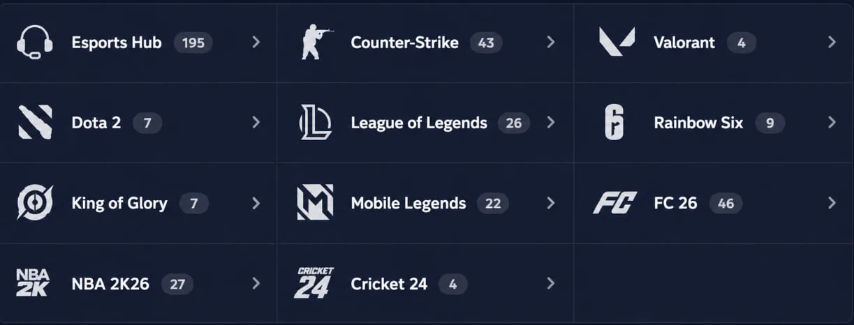 casperbet casino esports